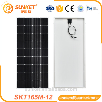 High Efficiency TUV Monocrystalline Solar panel 165w